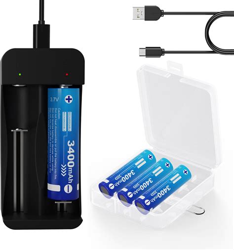 Amazon.com: Rechargeable Batteries With Charger.